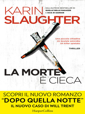 cover image of La morte è cieca